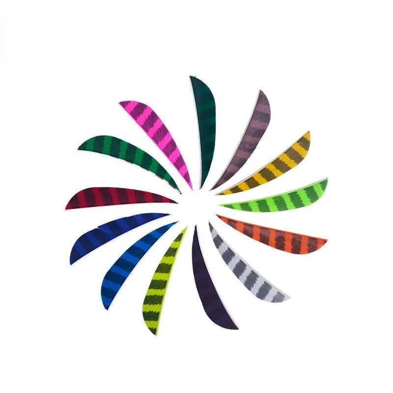 Dark Slate Gray SPG 3 Inch Turkey Feather Vanes – Natural Arrow Fletching SPG