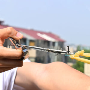 Light Gray 3 Wings Zebra Fishing Dart MARKSMAN