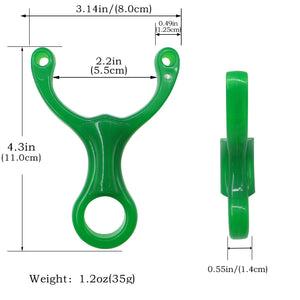 Sea Green GreenComet Resin Slingshot INDIAN SLINGSHOT