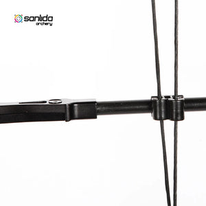 Dark Slate Gray Sanlida® Hero 10 II Target Full Module Compound Bow Kit - Dark Blue Edition SANLIDA