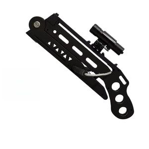 Black Mini Foldable Alloy Crossbow INDIAN SLINGSHOT