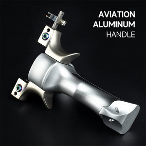 Black New Olympic Premium Pure Titanium Alloy / Stainless Steel Slingshot MARKSMAN