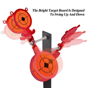 White Smoke 3mm Thick Alloy Bear Ground Target – Outdoor Practice & Training Accessory INDIAN SLINGSHOT