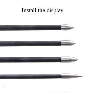 Dark Slate Gray SPG 4.2mm Stainless Steel Arrowhead 100 Grain Insert Tip for Arrows SPG