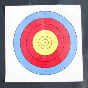 Lavender SPG 40cm 6 Ring Archery Target Paper – Non-Reflective Training Face SPG