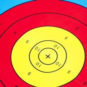 Red SPG 40cm 6 Ring Archery Target Paper – Non-Reflective Training Face SPG