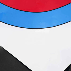 White Smoke SPG 40cm 6 Ring Archery Target Paper – Non-Reflective Training Face SPG