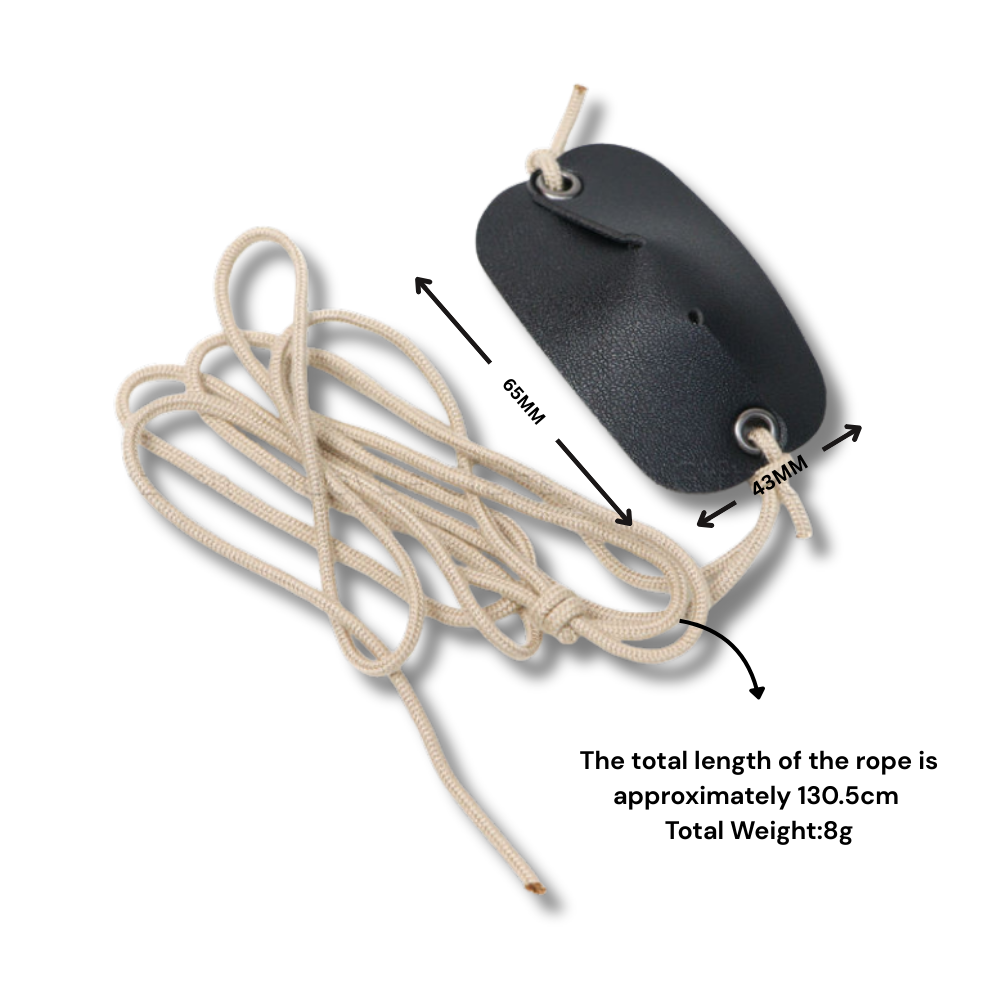 White Smoke PU Leather Pit Pouch – Slingshot Accessories INDIAN SLINGSHOT