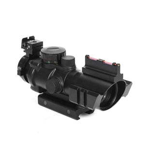 Dark Slate Gray ACOG 4X32 Scope with Multi Color Reticle MARKSMAN