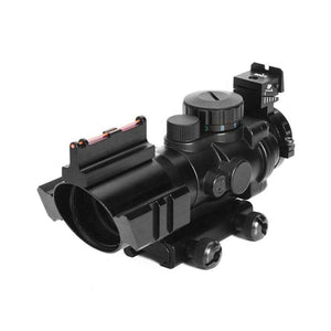 Dark Slate Gray ACOG 4X32 Scope with Multi Color Reticle MARKSMAN
