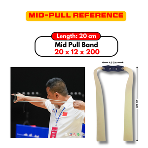 Gray Pack of 3 Slingshot Replacement Flat Bands | 17cm, 20cm & 24cm | 0.60mm, 0.75mm & 0.80mm |  Natural Rubber Color, Yellow & Green | Natural Latex Slingshot Catapult Accessories INDIAN SLINGSHOT