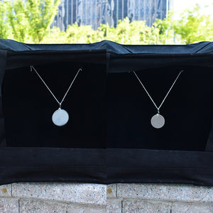 Black 3/4 CM Bullseye Stainless Steel Competition Bow Slingshot Target Accessories INDIAN SLINGSHOT