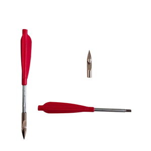 White Smoke Black Panther Fishing Dart with Hole to attach with Reel INDIAN SLINGSHOT