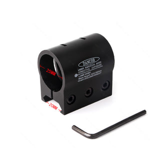 Black 25.4mm Red Dot Laser Flashlight Torch 20mm And 11mm Base Mount INDIAN SLINGSHOT