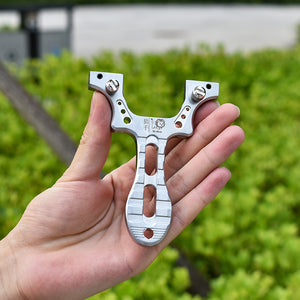 Olive Drab Powerful Long Range Mufasa Alloy Slingshot INDIAN SLINGSHOT