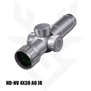 White Smoke 4x30 AO IR Optical Scope with Red & Green Illumination GOODLUCK