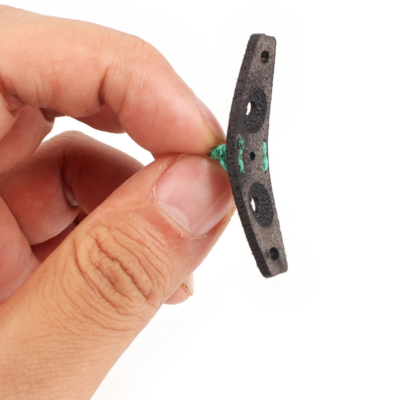 White Smoke FlexHold Microfiber Leather Pit Pouch INDIAN SLINGSHOT