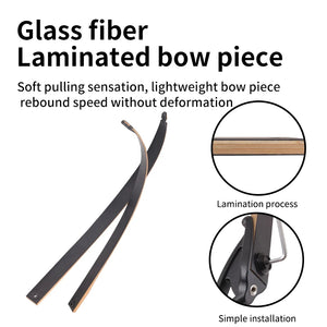 Dark Slate Gray SPG 56 Inch Recurve Bow – 30-50lbs Right-Handed Aluminum Alloy Bow SPG