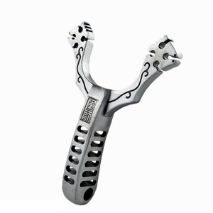 Gray Alloy Turbo Slingshot MARKSMAN