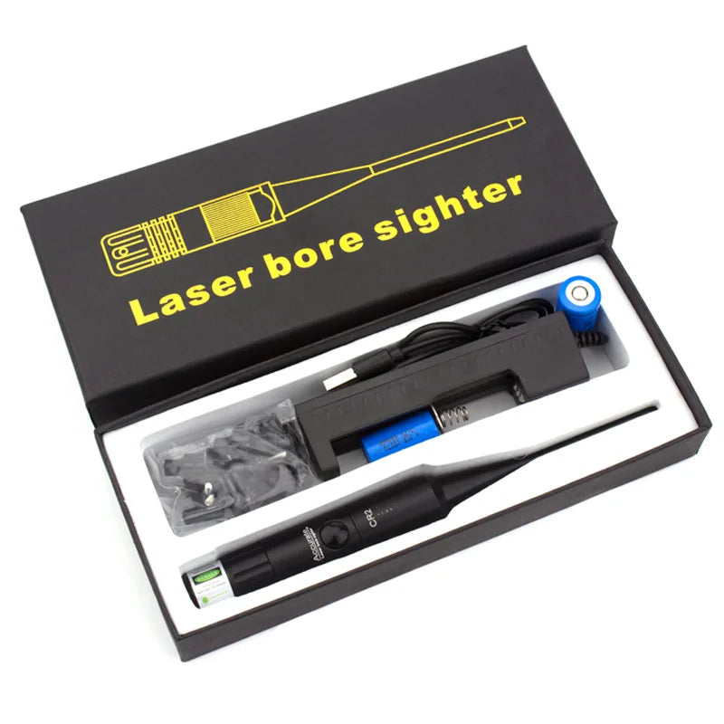 White Smoke Green Laser Advanced Laser Bore Sighter Caliber Kit MARKSMAN