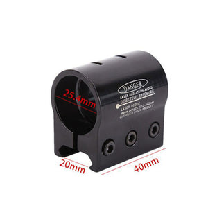 Dark Slate Gray 25.4mm Red Dot Laser Flashlight Torch 20mm And 11mm Base Mount INDIAN SLINGSHOT