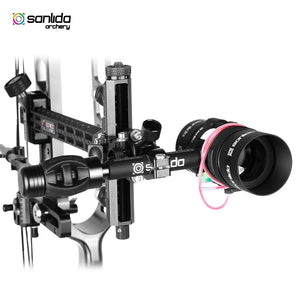 Dark Slate Gray Sanlida® Hero 10 II Target Full Module Compound Bow Kit - Silver Edition SANLIDA