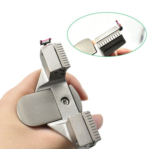 Tan Quick Compression Design Bow Hand Stainless Steel Slingshot INDIAN SLINGSHOT