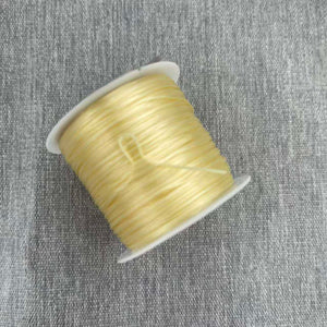 Light Slate Gray 60M Professional Amber Belt Elastic Cord for Rubber Band Tying MARKSMAN