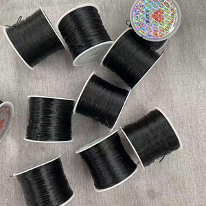 Dark Slate Gray 60M Professional Amber Belt Elastic Cord for Rubber Band Tying MARKSMAN