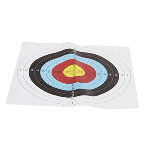 Dark Slate Gray SPG 60cm Archery Target Paper – 10 Rings Shooting Practice Target SPG