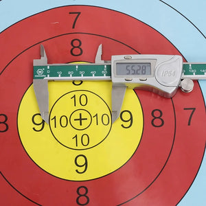 Maroon SPG 60cm Archery Target Paper – 10 Rings Shooting Practice Target SPG