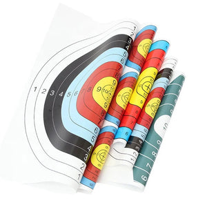 Dim Gray SPG 60cm Archery Target Paper – 10 Rings Shooting Practice Target SPG