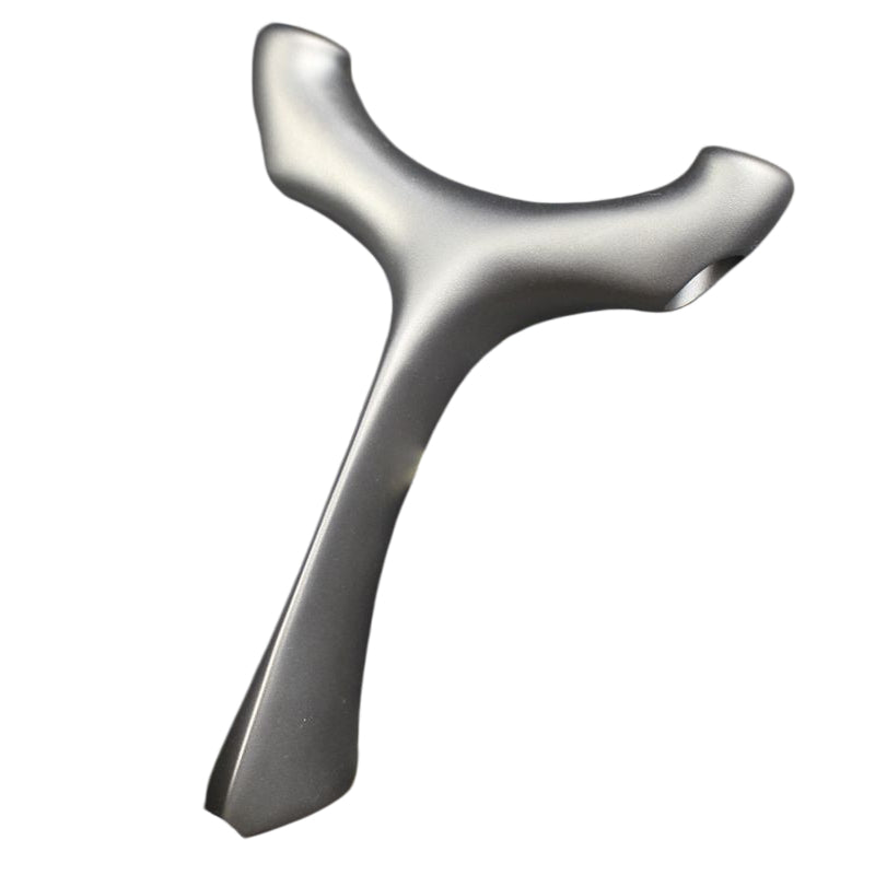 White Smoke 630 Shark Top Card Professional Stainless Steel Slingshot with Ancient Style Design MARKSMAN