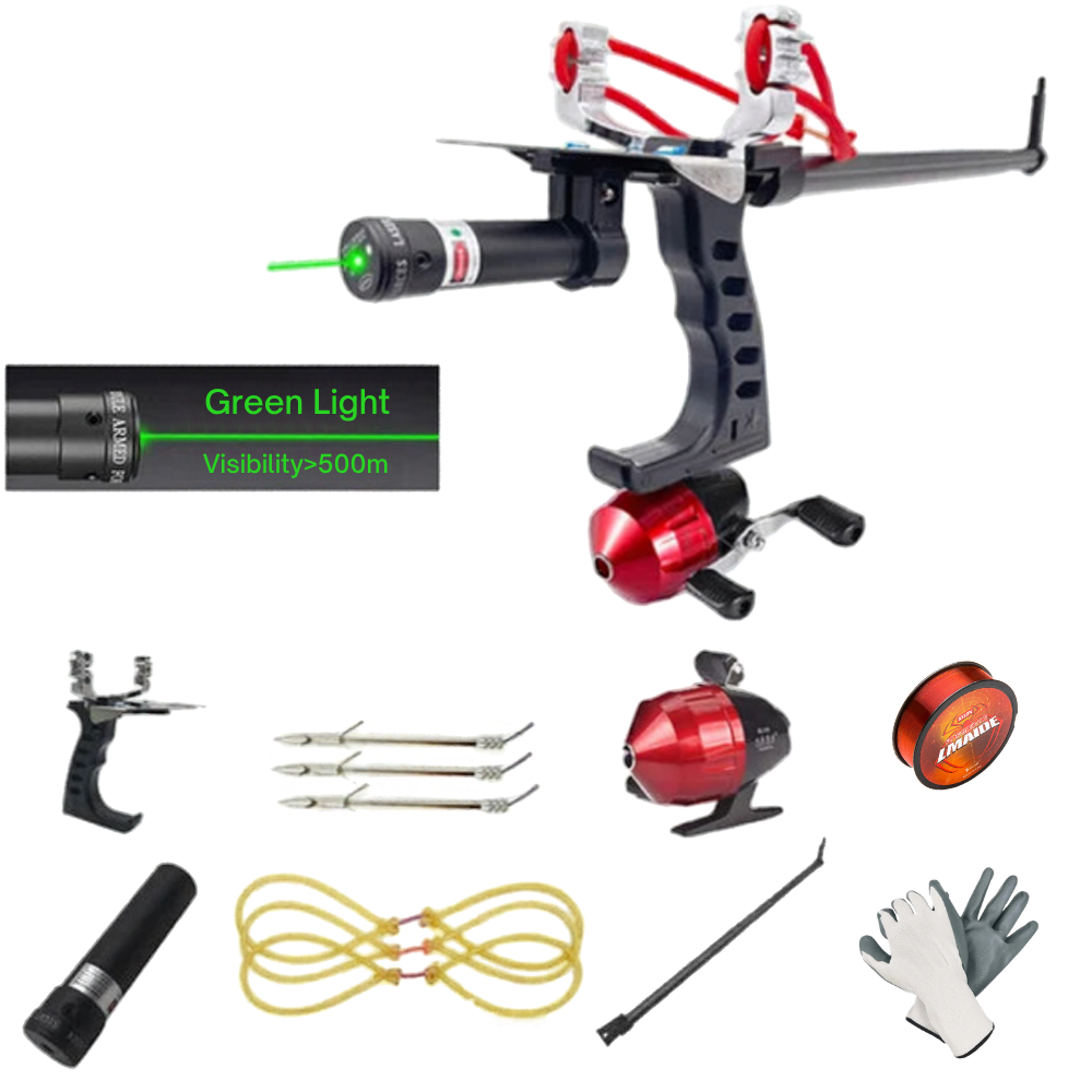 White Smoke Best FS2 Precision Telescopic Slingshot Set MARKSMAN