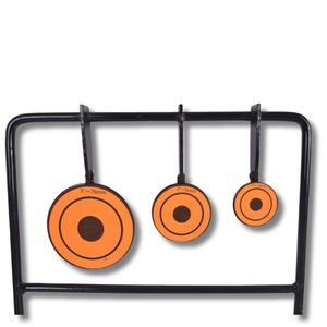 White Smoke High-Quality Outdoor Carbon Steel Training Target – Professional Aiming Practice Accessory INDIAN SLINGSHOT