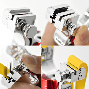 White Smoke Red Single Screw Resin Slingshot with Level Sight – Portable Outdoor Recreational Frame MARKSMAN