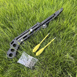 Dark Olive Green Mini Foldable Alloy Crossbow INDIAN SLINGSHOT