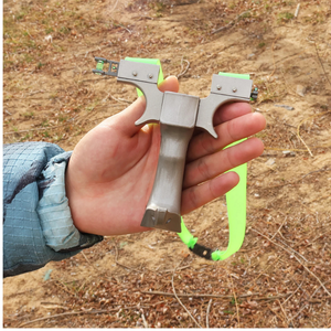 Rosy Brown Professional Olympic Alloy Slingshot For Outdoor Target Shooting INDIAN SLINGSHOT