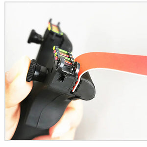 White Smoke Comfortable Black Resin Slingshot SLINGSTER