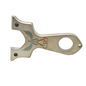 Rosy Brown CR7 Premium 304 Stainless Steel Slingshot MARKSMAN