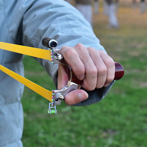 Dim Gray Super Hard Slingshot With Laser Targeting For Outdoor Shooting INDIAN SLINGSHOT