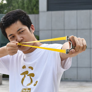 Dark Gray Powerful Long Range Mufasa Alloy Slingshot INDIAN SLINGSHOT