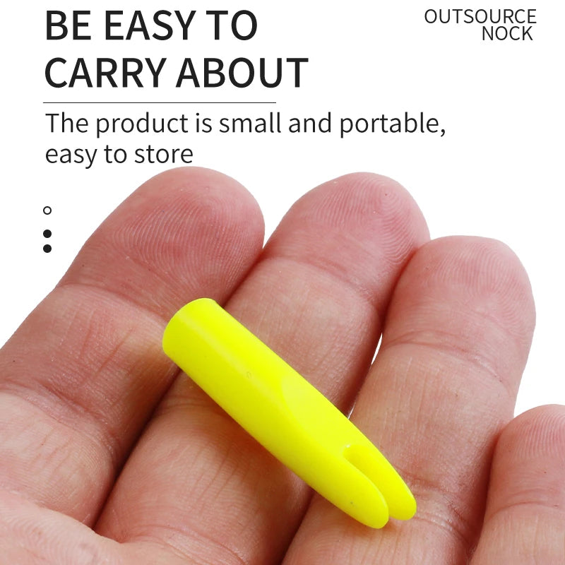 Rosy Brown SPG 6mm Arrow Nocks SPG