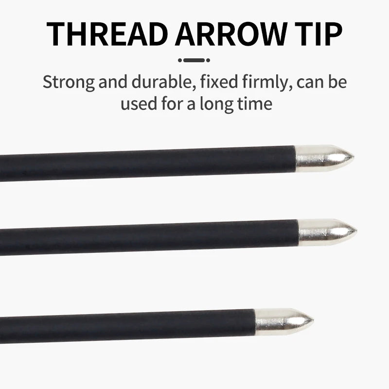 SPG 6mm Mixed Carbon Arrow 80cm | Spine 1000 Target Practice Arrow