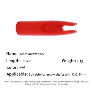 Firebrick SPG 6mm Arrow Nocks SPG