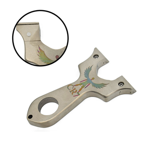 Dark Gray CR7 Premium 304 Stainless Steel Slingshot MARKSMAN