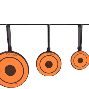 White Smoke High-Quality Outdoor Carbon Steel Training Target – Professional Aiming Practice Accessory INDIAN SLINGSHOT