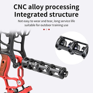 Dark Slate Gray SPG SP628 Aluminum Alloy Bow Stabilizer – Vibration Dampening Rod SPG