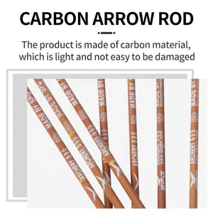 Lavender SPG 83cm Carbon Arrows | 400–600 Spine Turkey Feather Target Arrows SPG