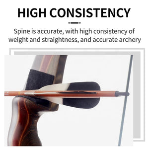 Lavender SPG 83cm Carbon Arrows | 400–600 Spine Turkey Feather Target Arrows SPG